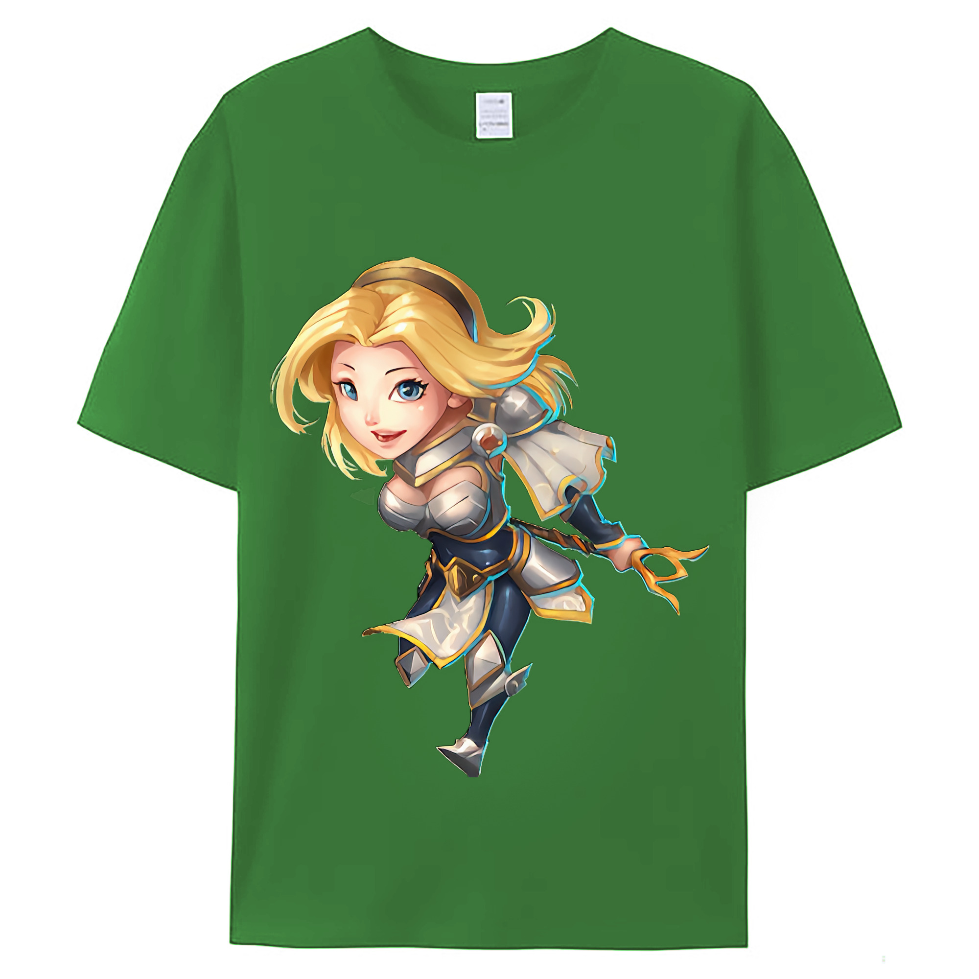 （画像用） リーグ・オブ・レジェンド League of Legends LOL レディースカジュアルプリントTシャツ（綿100％）